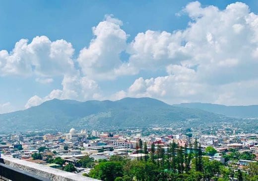 View of San Salvador