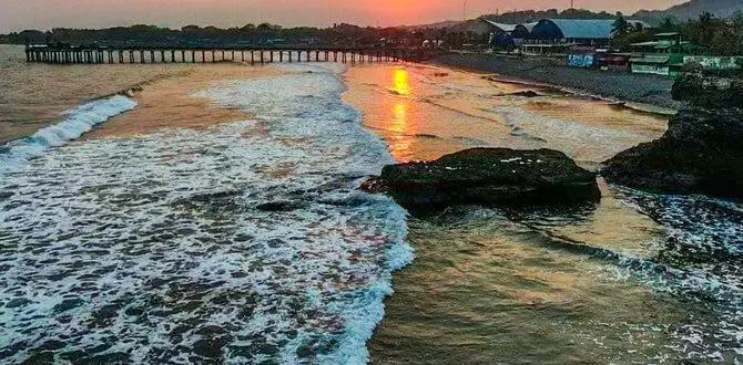 La Libertad port beach