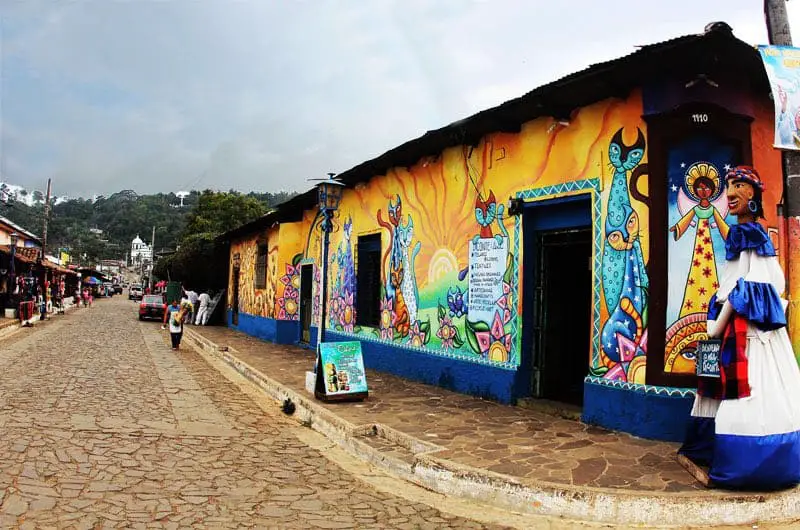 Murals in Concepcion de Ataco