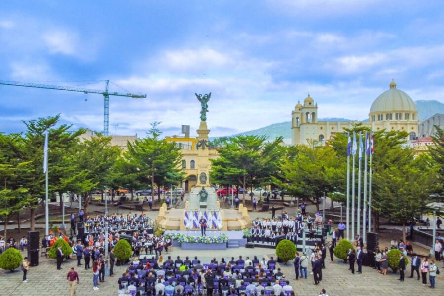 Independence Day in El Salvador. The September 15th Celebrations.